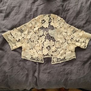 Floral Lace Shrug